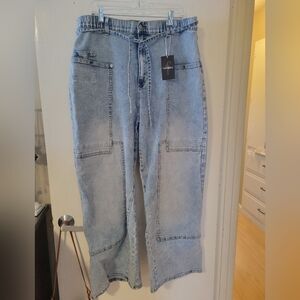 NWT Flamingals Wide-Leg Denim Jeans 4XL